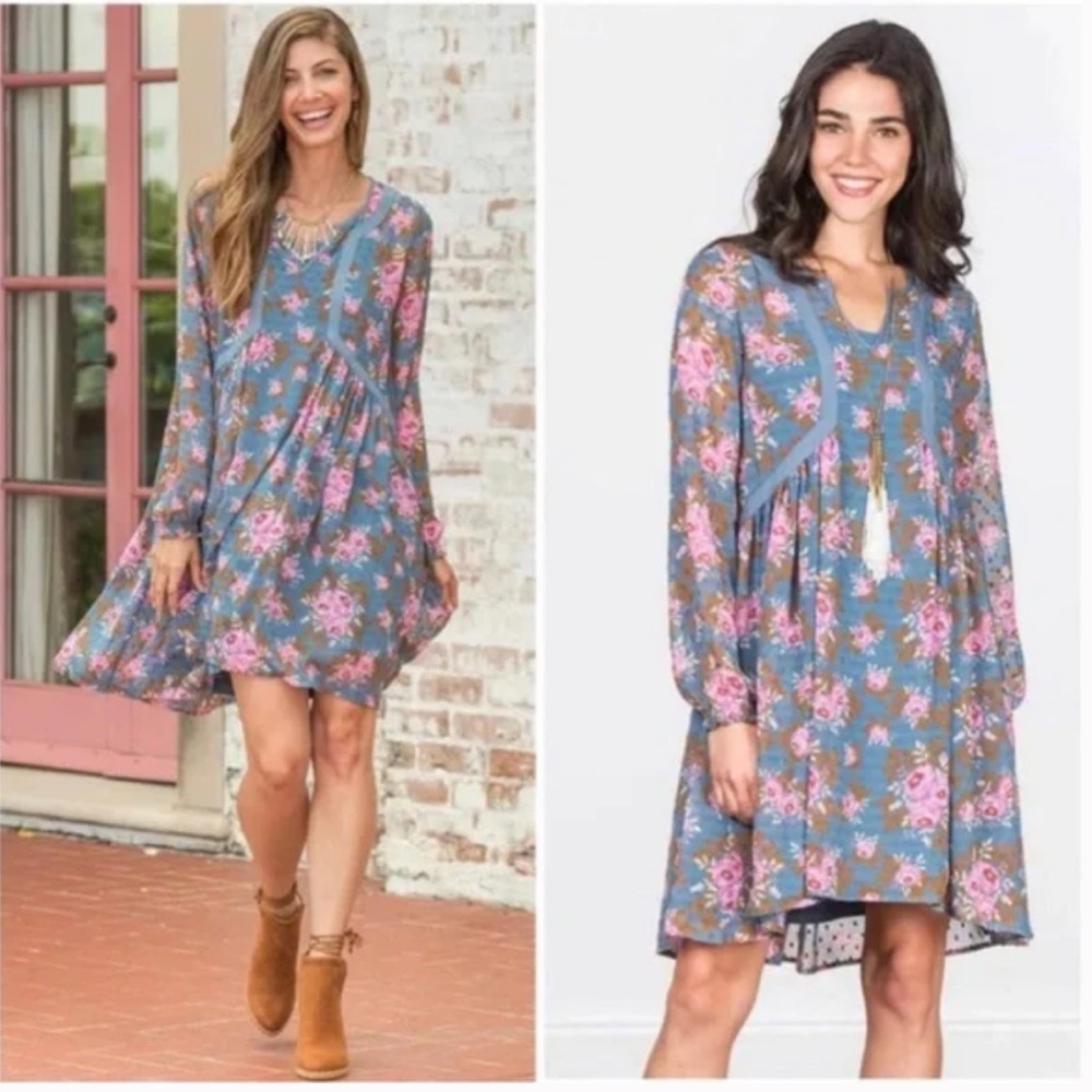 Matilda Jane to the nines Swiss dot dress size Large